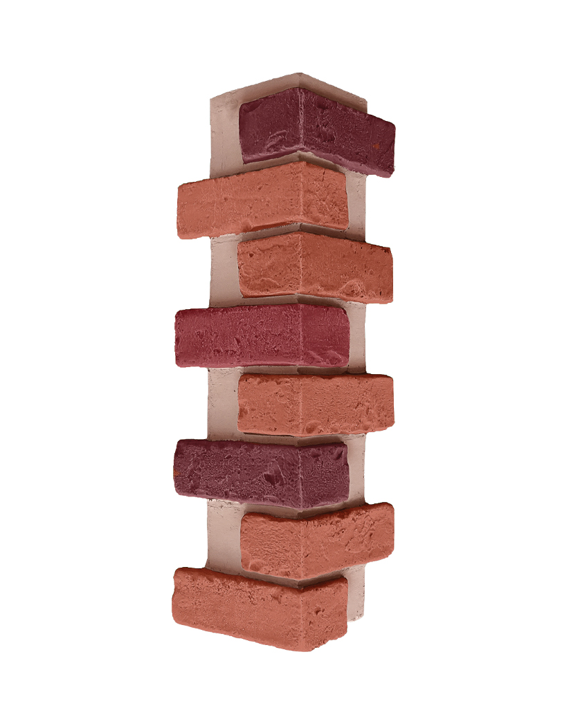 Multi Color Brick Corner