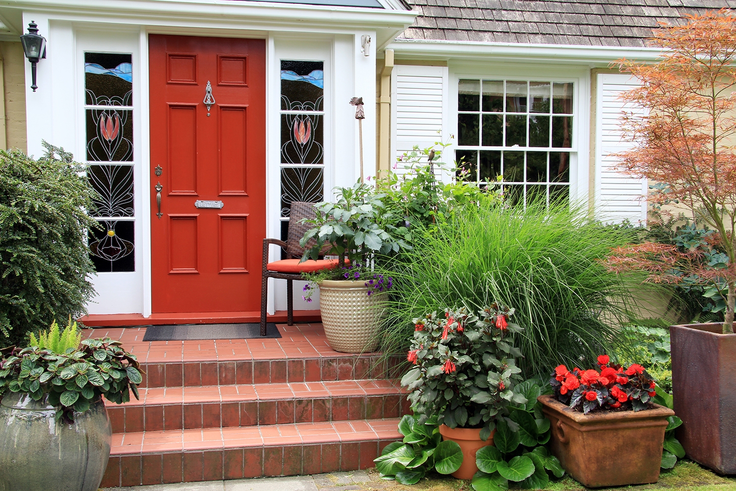 Adding Colorful Plans to Improve Curb Appeal