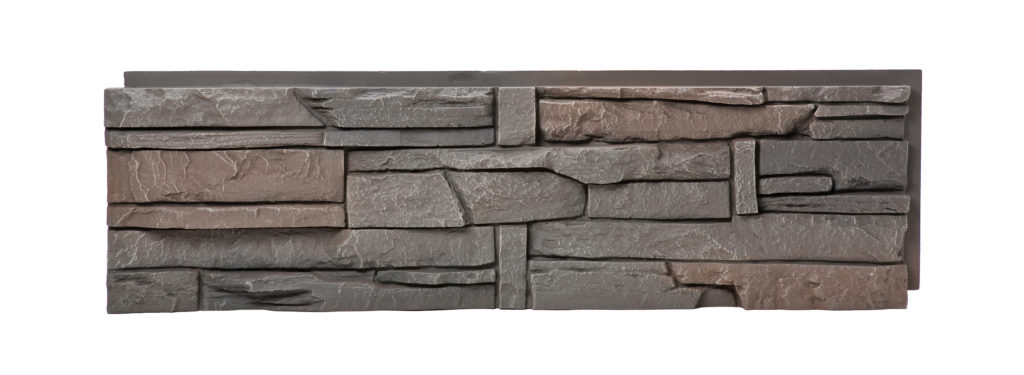GenStone Coffee Stacked Stone Panel