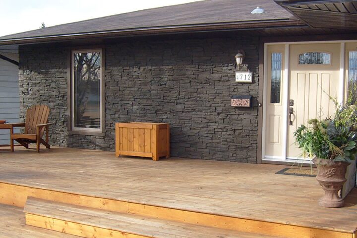 Do-It-Yourself Stacked Stone Siding