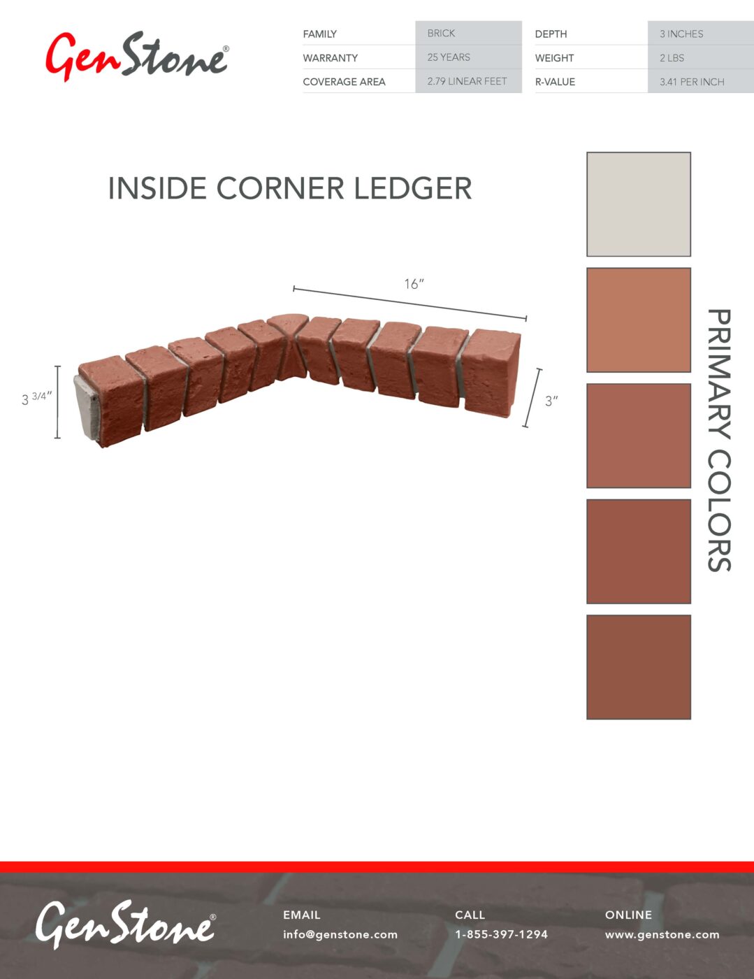Classic Inside Corner Ledger