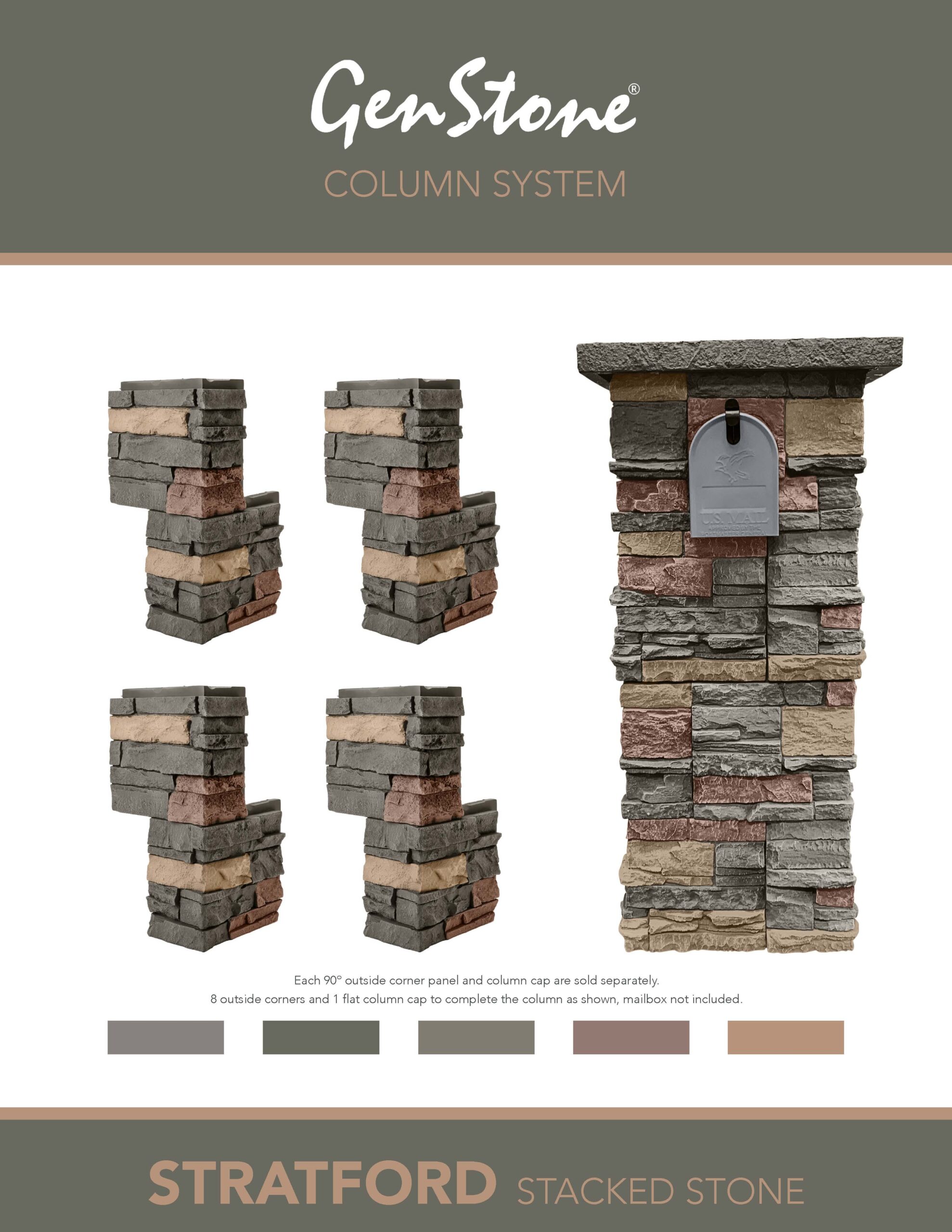 Stratford Columns | GenStone