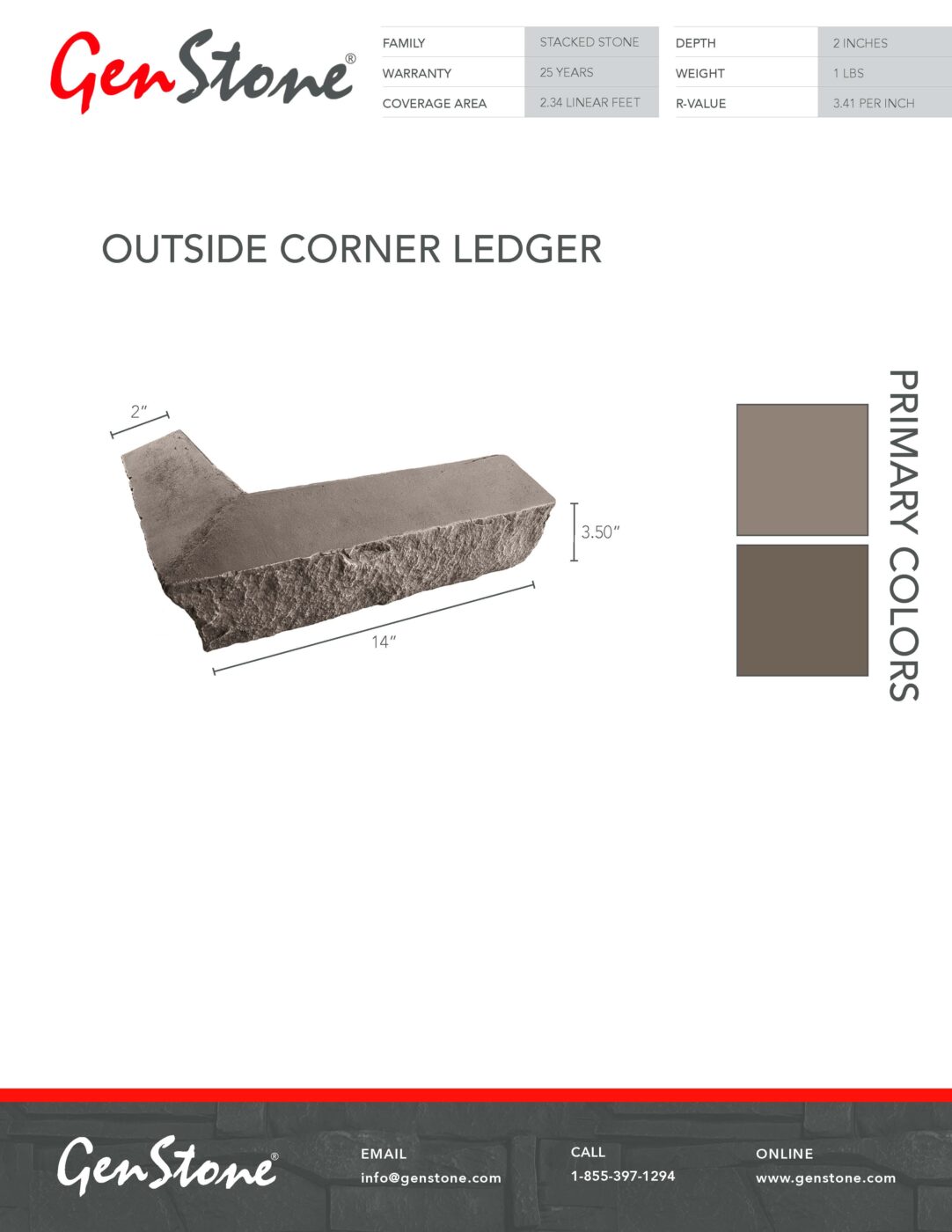 Desert Sunrise Corner Ledger