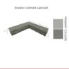 2022 Northern Slate Stacked Stone System - Inside Corner Ledger