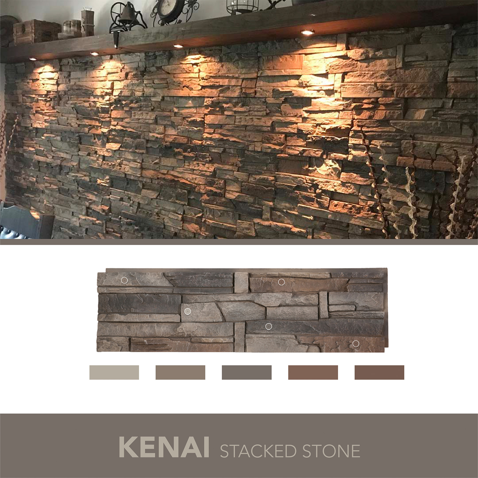 Discover GenStone Kenai Stacked Stone