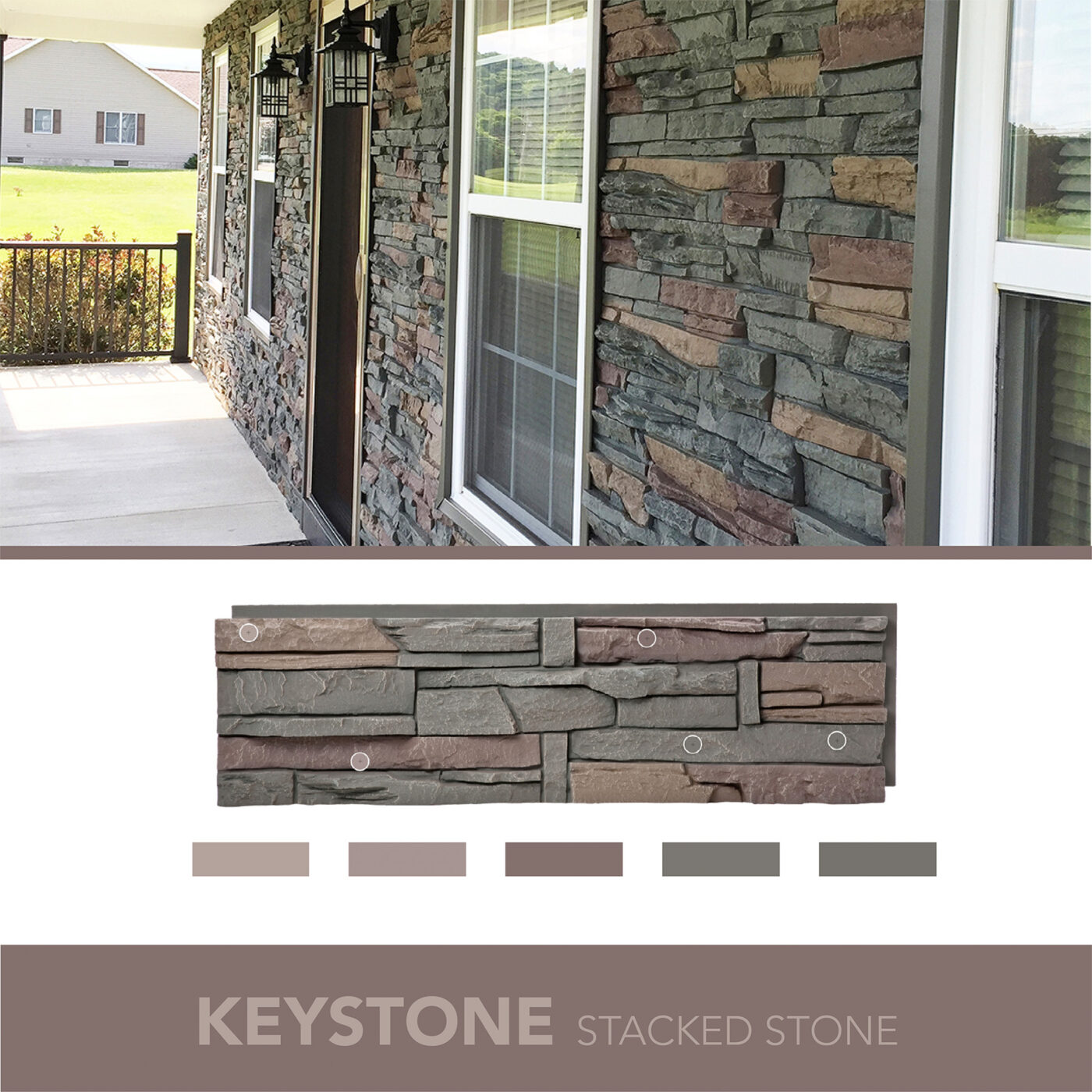 Keystone 12″ Corner Panel Right