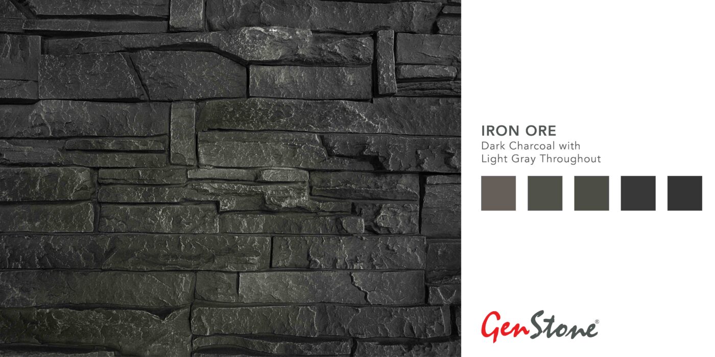 Iron Ore 12″ Corner Panel Right