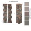 2022 Keystone Stacked Stone System - Pillar Panels