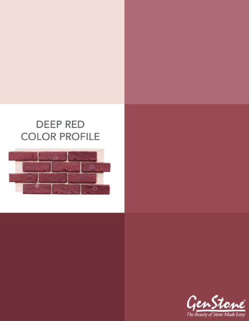 Deep Red Brick Dimensions