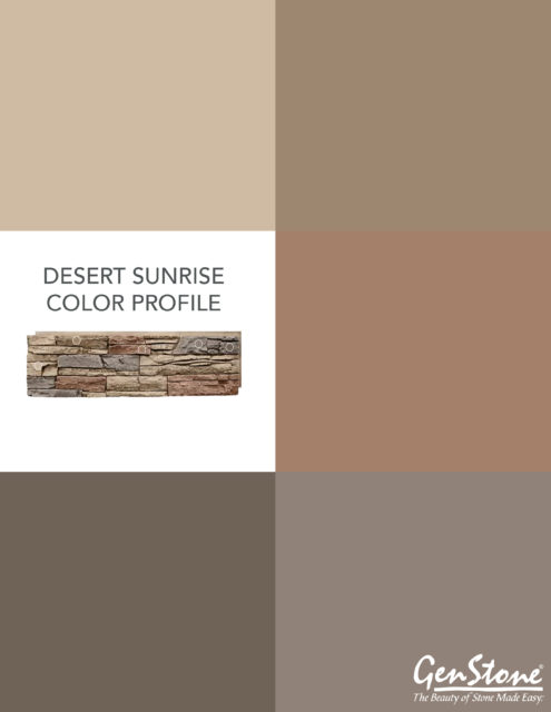 Desert Sunrise Dimensions