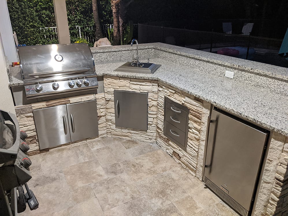 Danny's DIY Grill Station | A Full Patio BBQ | GenStone