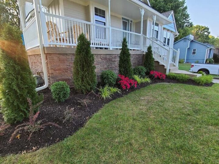 home skirting makeover, before and after home skirting