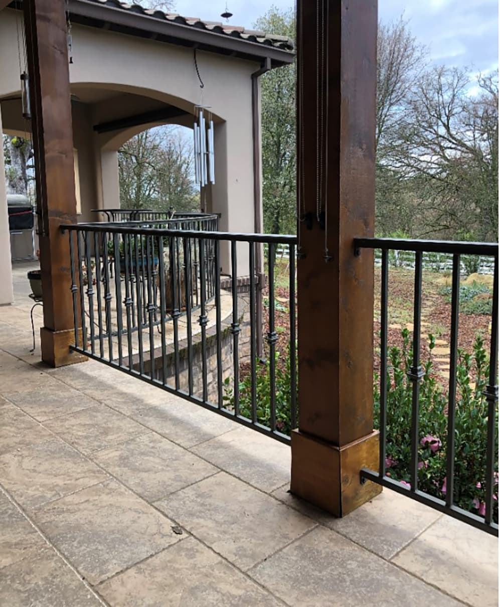 DIY porch pillars, exterior pillar ideas