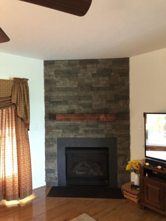 Kenai Gas Fireplace Wall