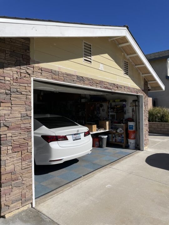 Desert Sunrise faux stone over stucco