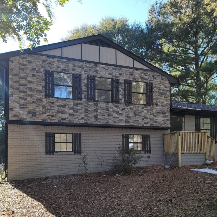 Northern Slate DIY second story siding