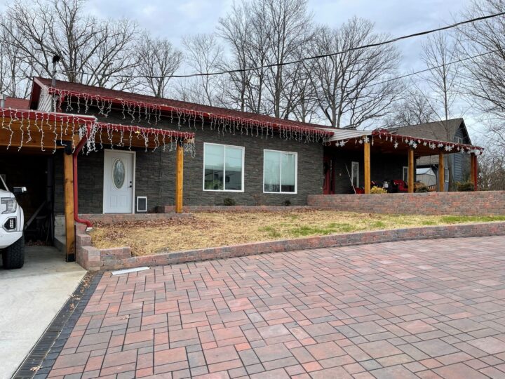 Keystone stone veneer home siding