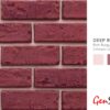 GenStone Deep Red Brick Profile