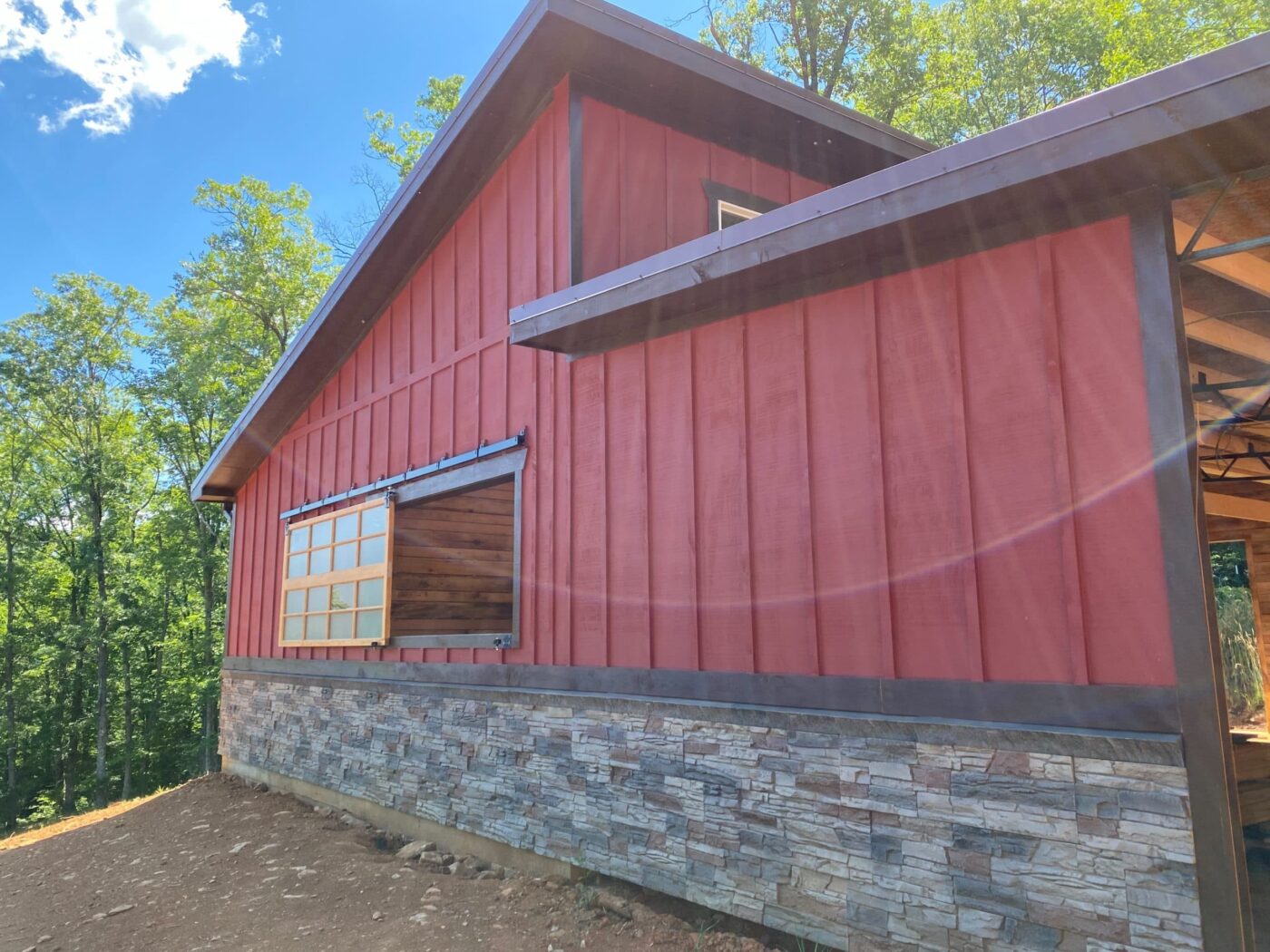 barn wainscoting