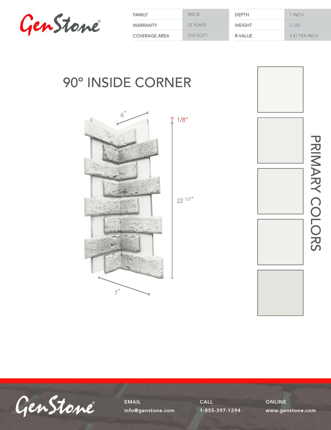 White Inside Corner
