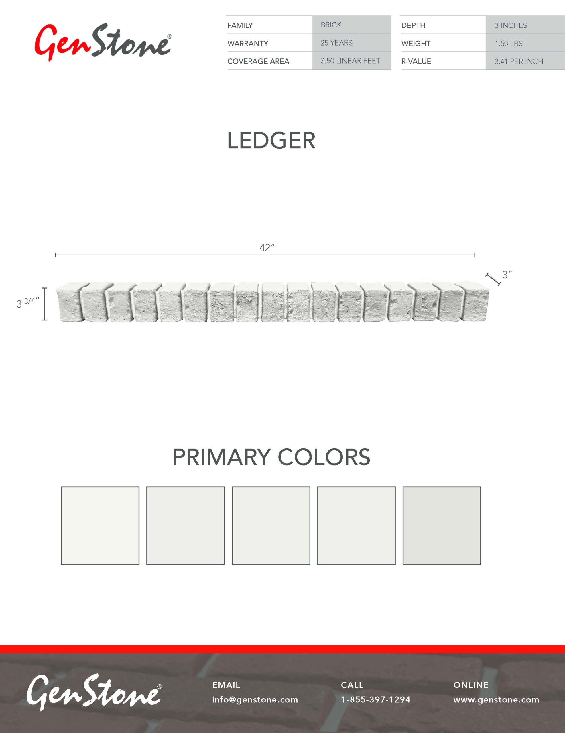 2022 White Brick System - Ledger
