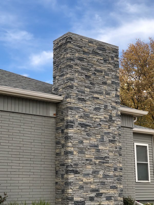 Exterior Chimney Project