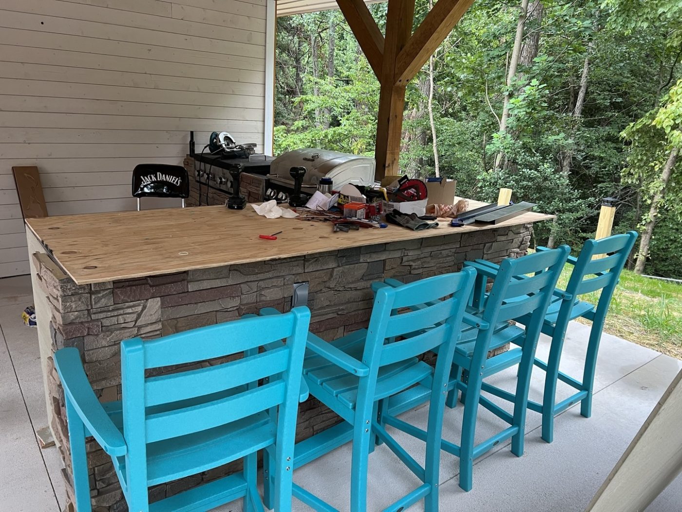 Jeff's DIY Outdoor Kitchen Project