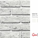GenStone White Brick Profile