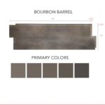 Bourbon Barrel Faux Wood Wall System