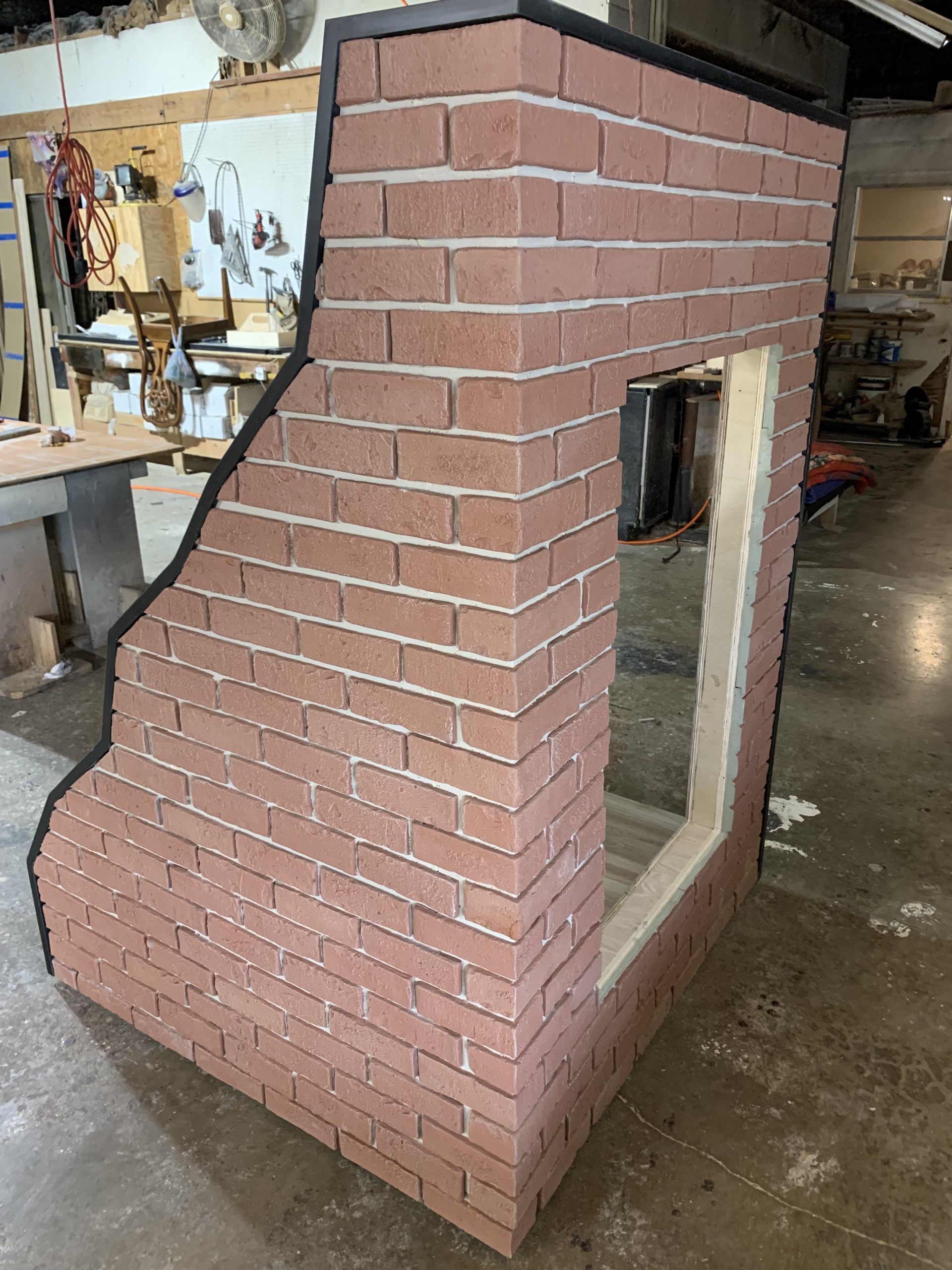 Classic Brick AC Housing Unit