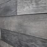 Barnwood Ash Faux Wood Wall Panels on Wall