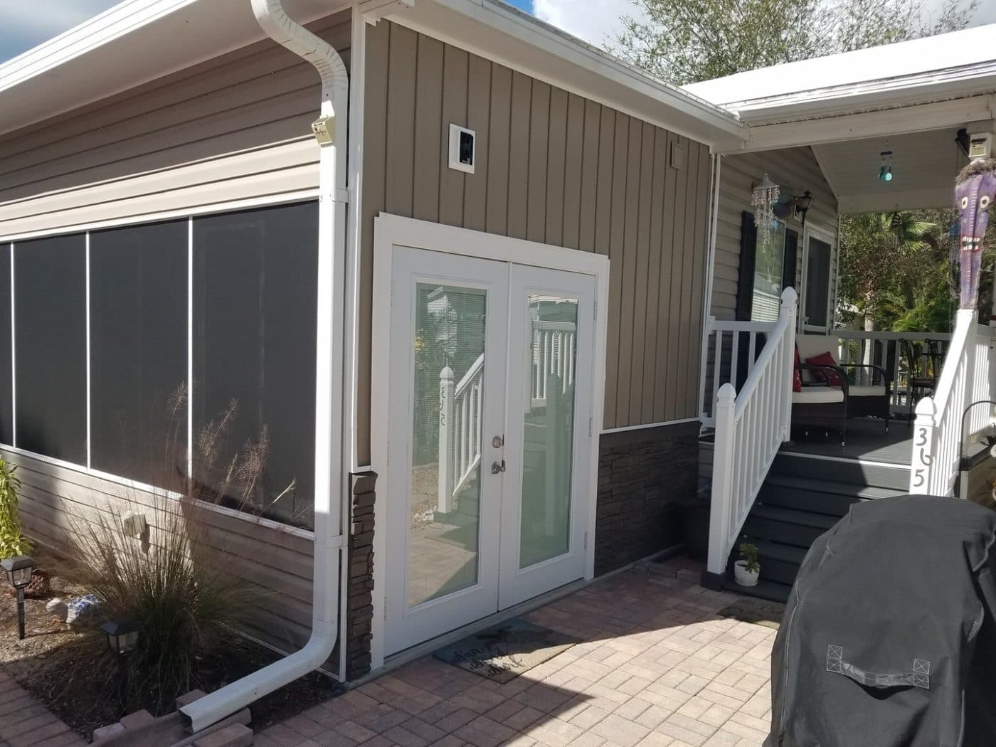 Stratford Patio Door Wainscoting