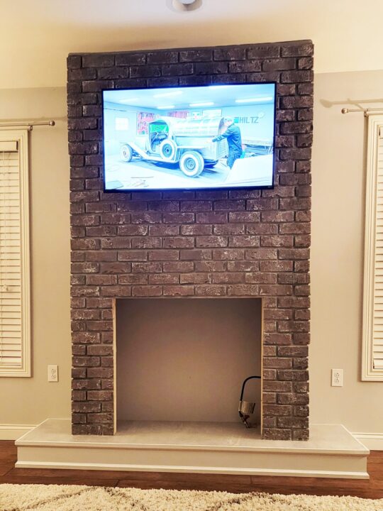 Chicago Brick Fireplace Surround