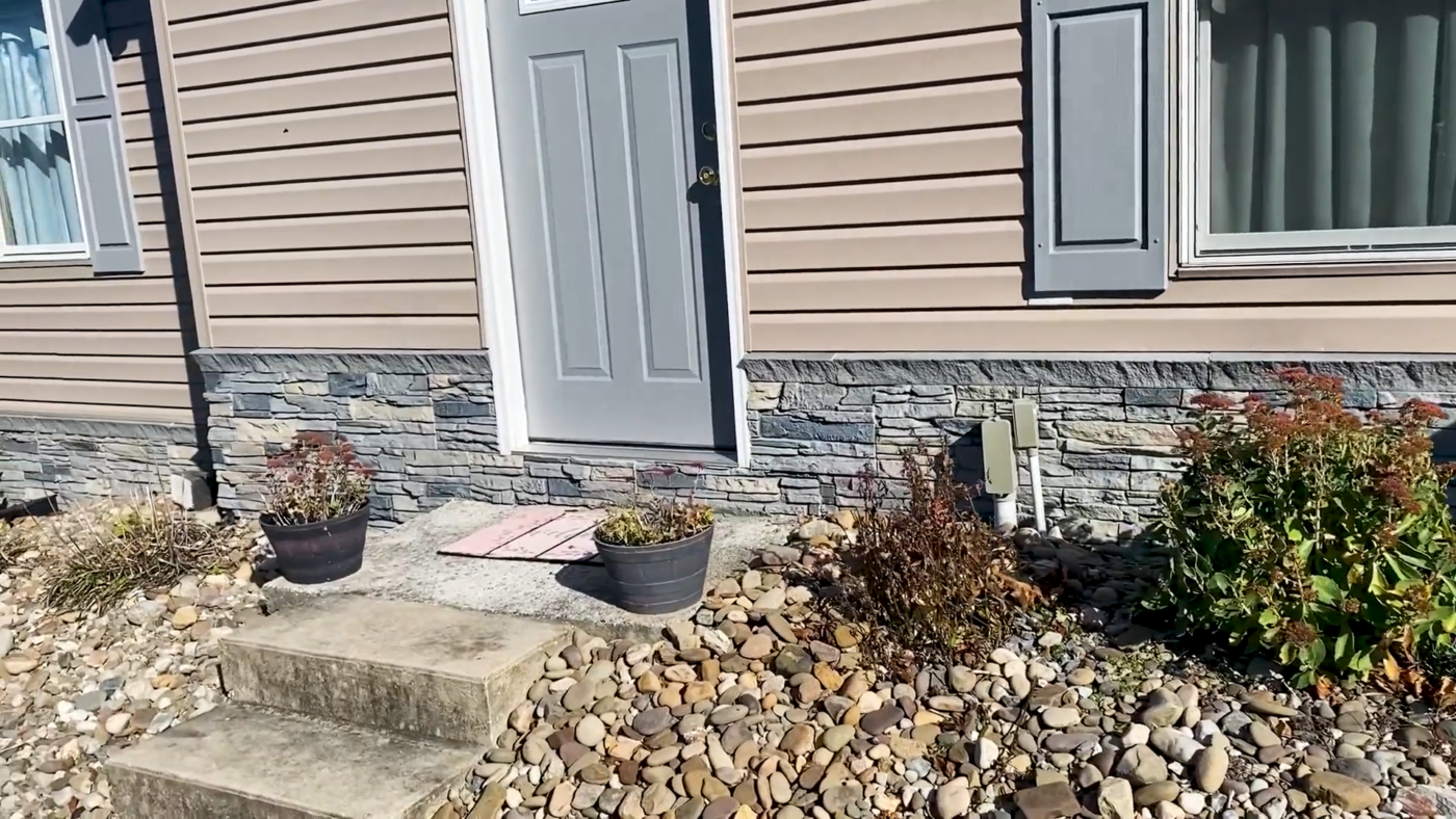 DIY Northern Slate Faux Stone Foundation Cover