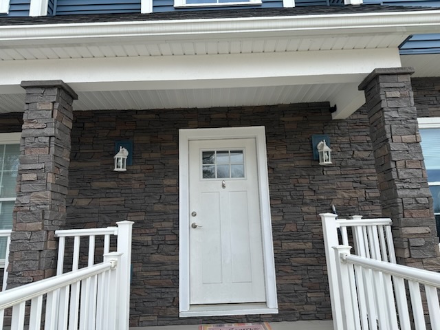 Erin’s Faux Stone Cladding