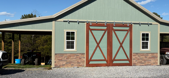 Brad’s Brown Slate Wainscot