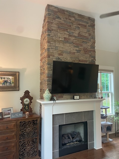 Frank’s Desert Sunrise Fireplace