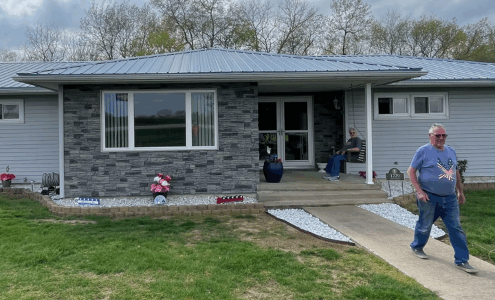 JR’s Imitation Rock Accent Wall