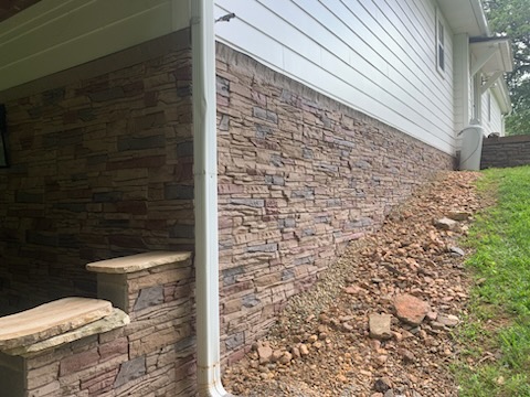 Marlan’s DIY Stone Foundation Cover