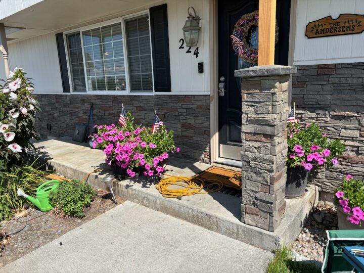Preston’s Kenai Stone Wainscoting