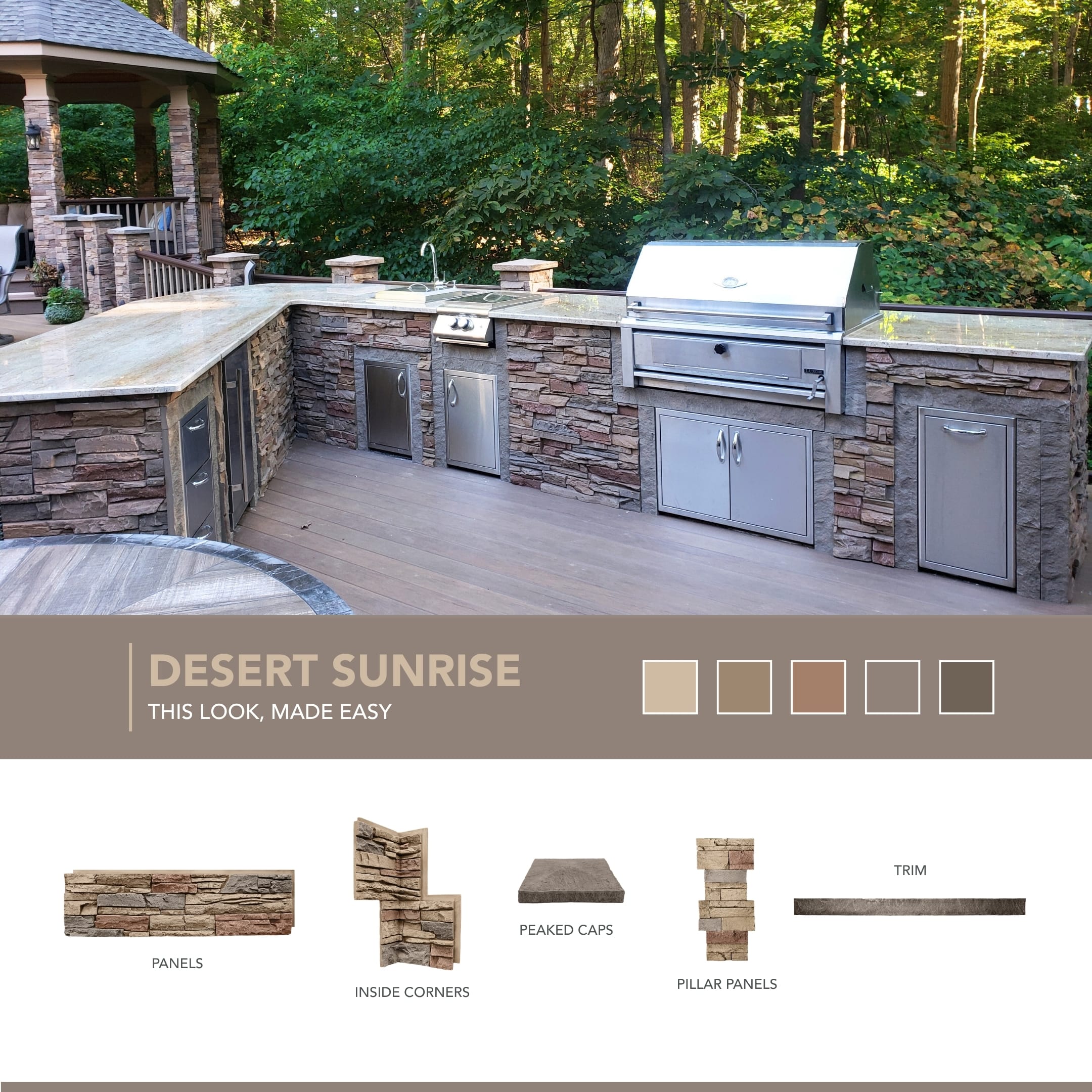 GenStone Desert Sunrise Projects