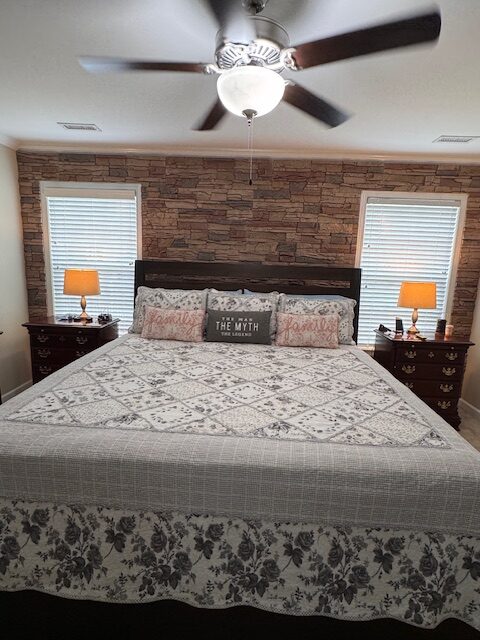 Richard Lachance’s Desert Sunrise Bedroom Accent Wall