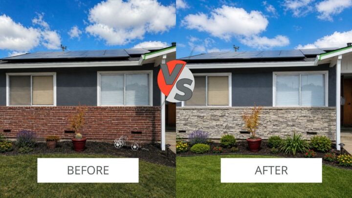 Exterior Stone Transformation in California