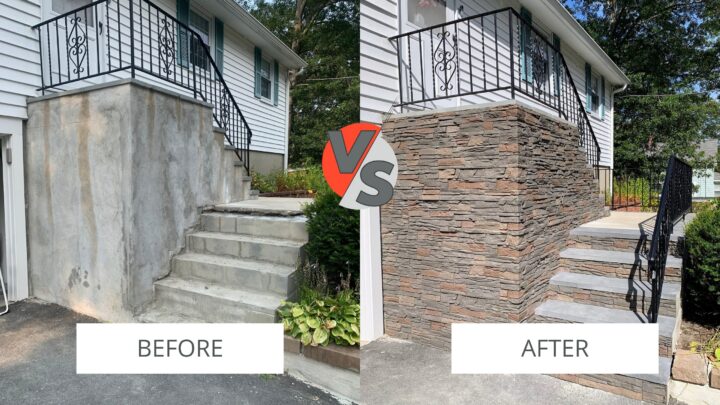 How to Cover a Concrete Porch Foundation Without Rebuilding It