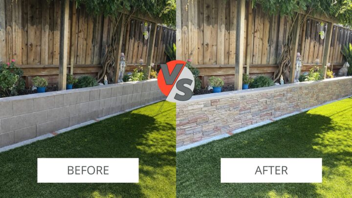 How to Cover a Concrete Wall in Your Backyard