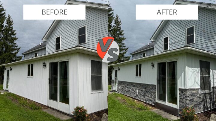 Adding Stone to a Pennsylvania Home Exterior