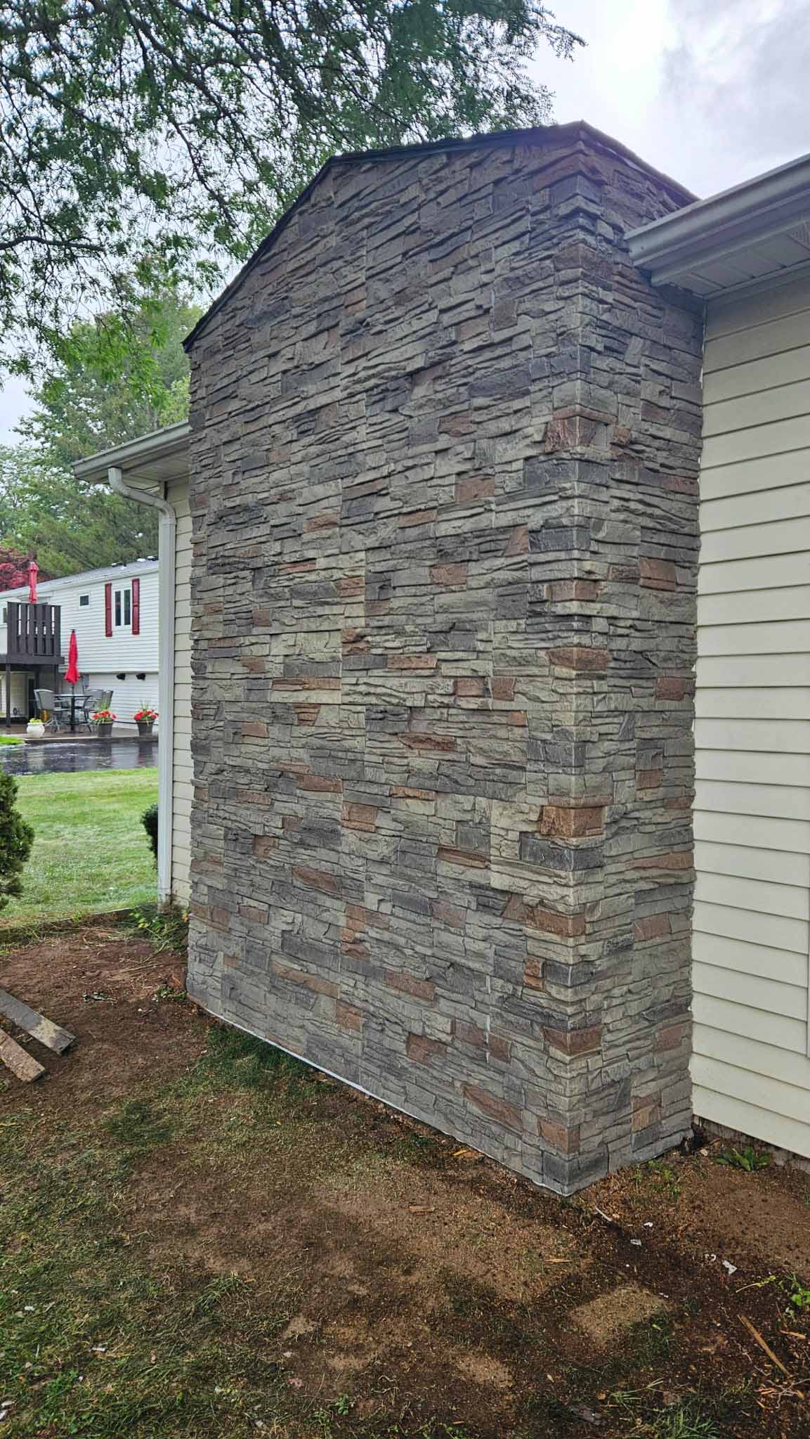 Make Chimney Look Modern After