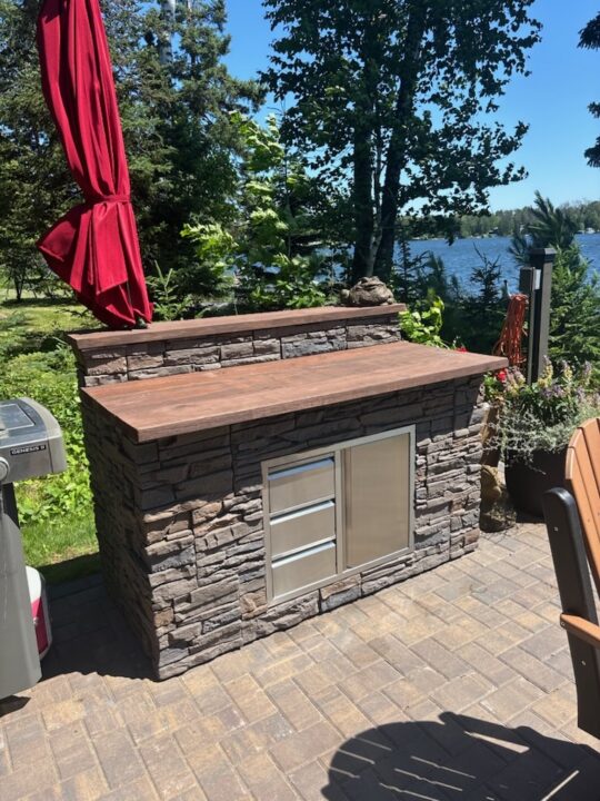 Jean’s Coffee Outdoor Kitchen