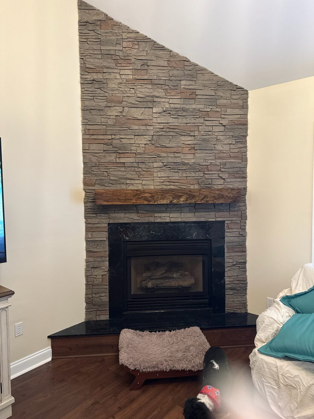 Kenai Corner Fireplace