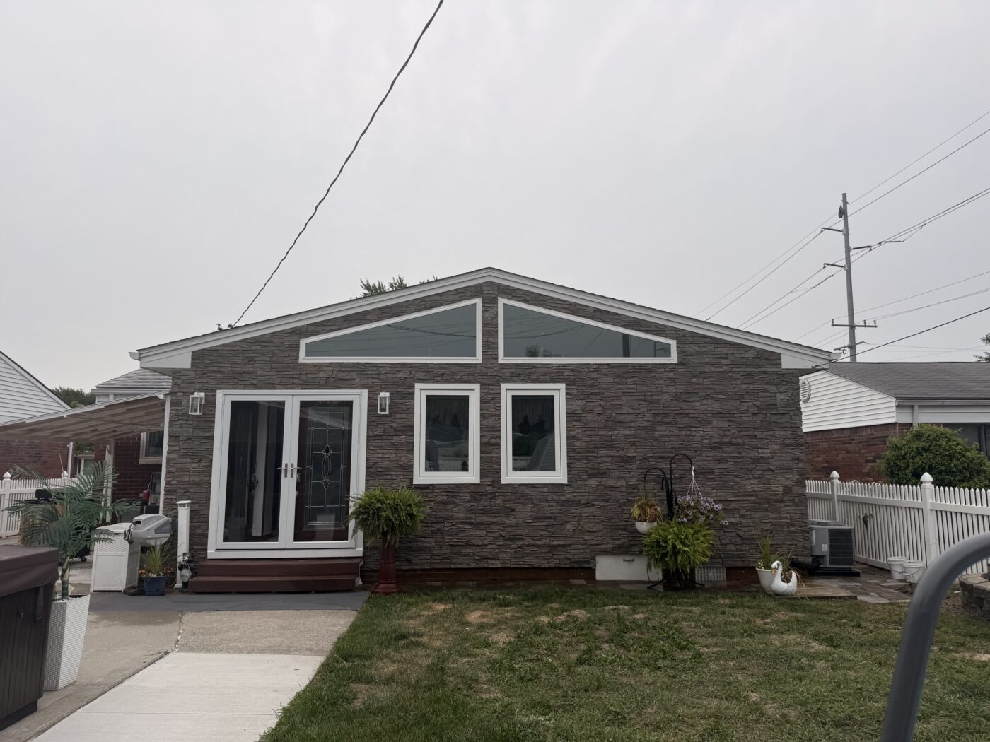 Kenai gable siding